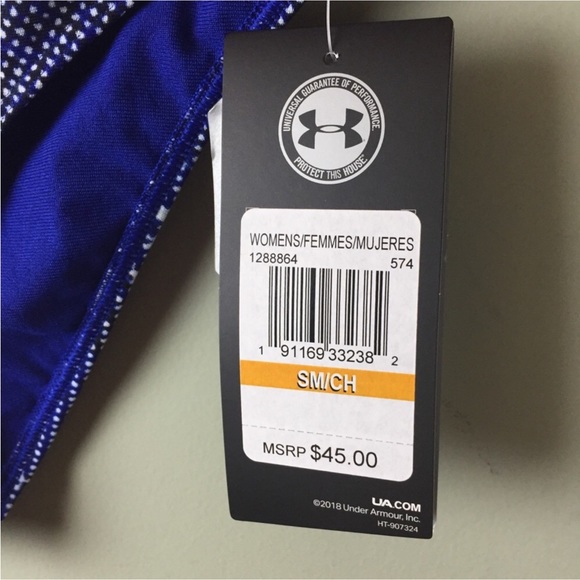 NWT Under Armour Spotted Camo Print Microthread Fitted Bikini Bottoms Size Small - Picture 8 of 8